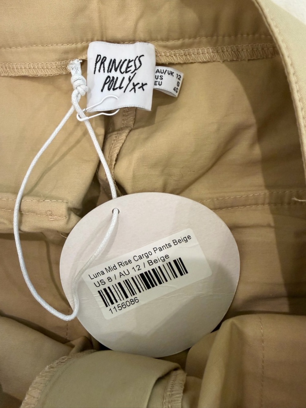 Princess Polly Charlize Cargo
Pants size 8 NWT - Picture 5 of 6